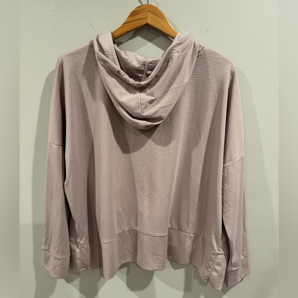 Women’s Mondetta Long Sleeve Boxy Ottoman Pullover Rose XL - Picture 5 of 7